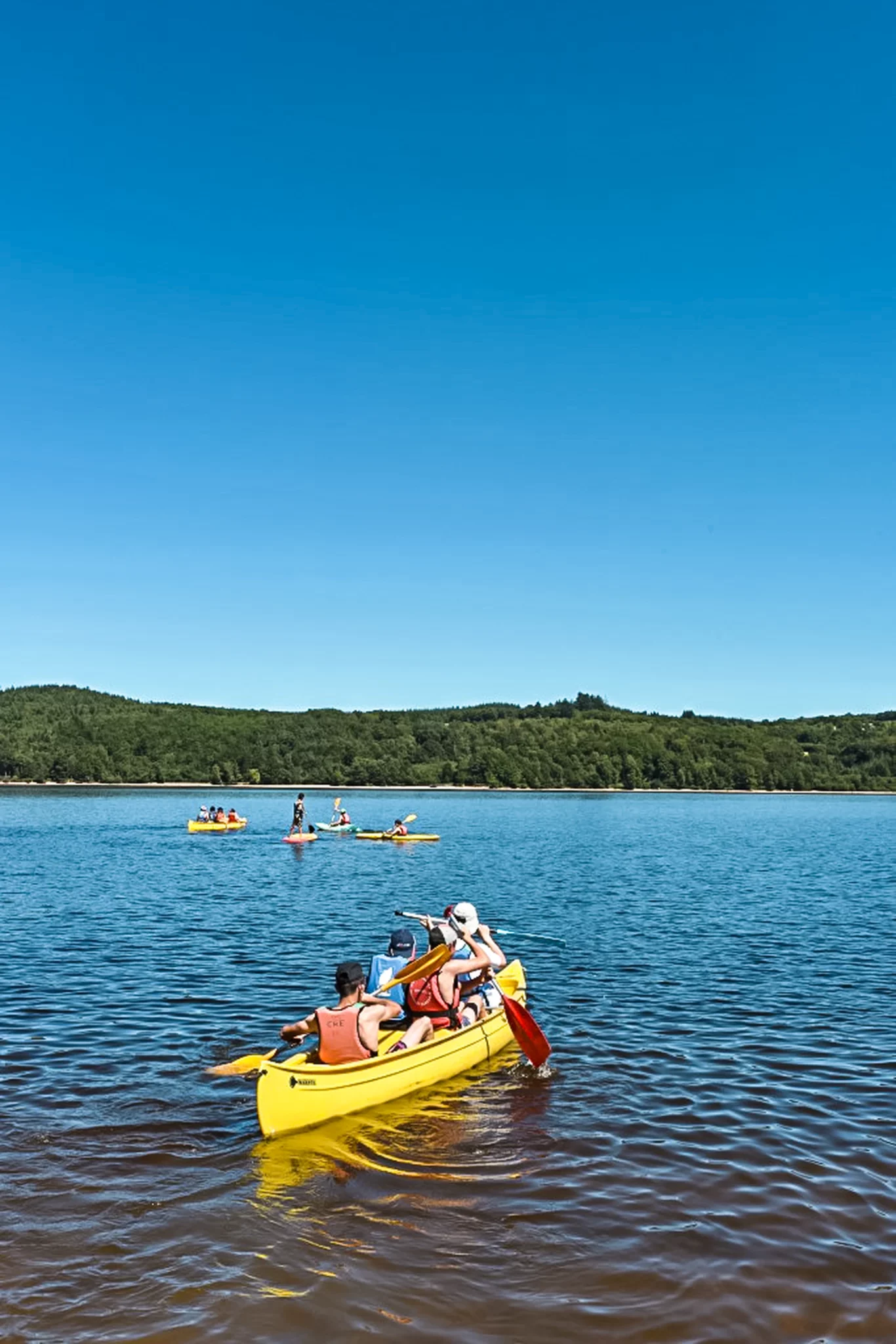 camping avec location canoe kayak