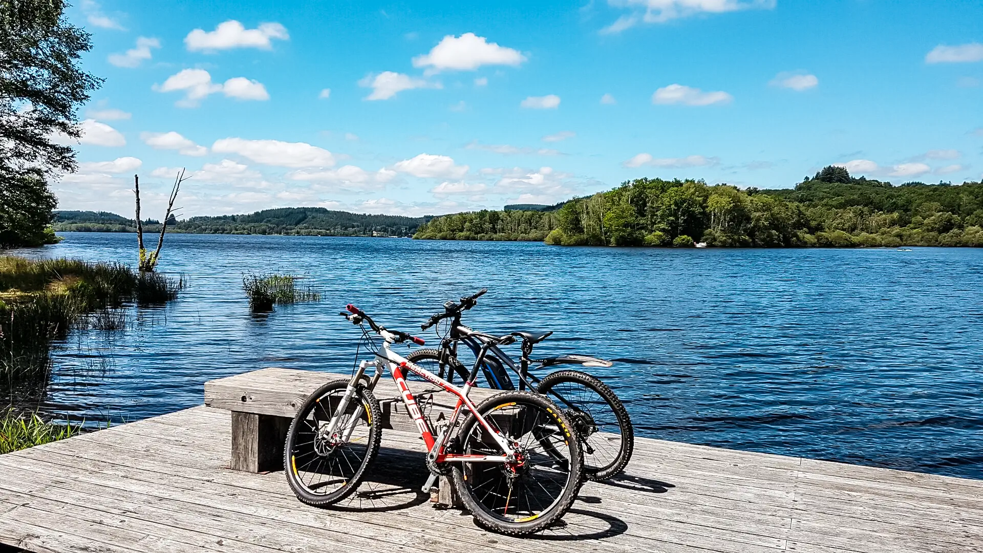 camping paradis vue lac